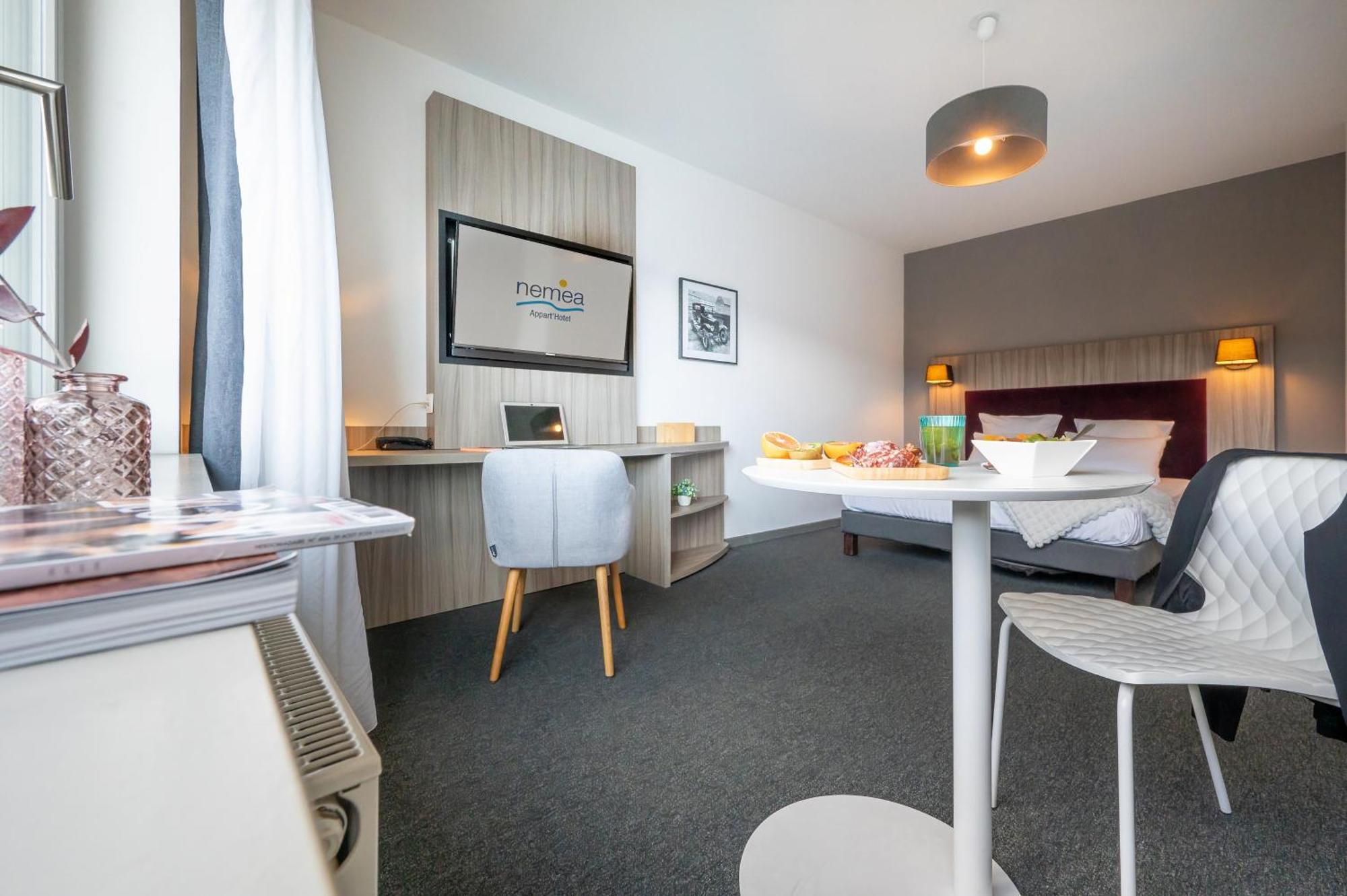 Nemea Appart Hotel Elypseo Strasbourg Port Exterior foto
